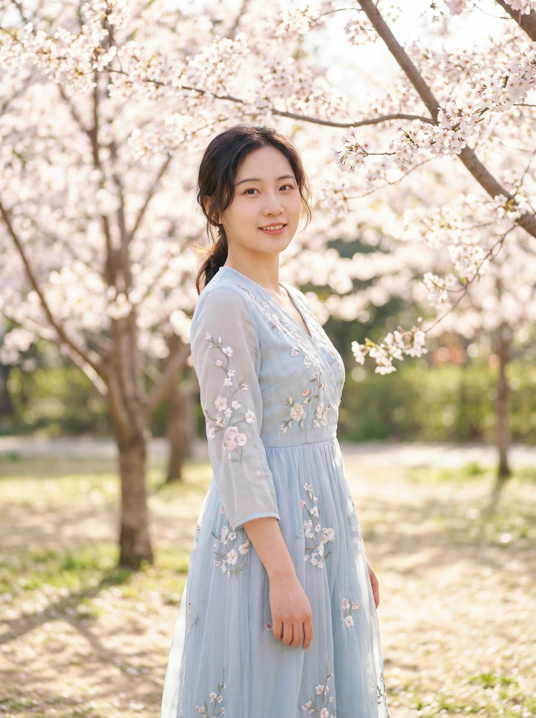 海角热门视频7-海角清新 | 樱花季写真视频 · 清新自然风格教程